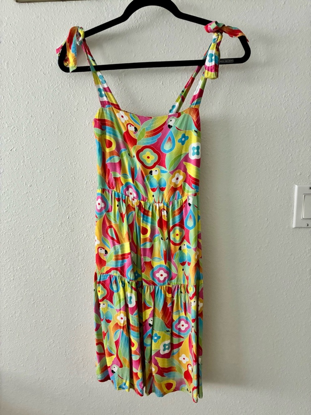 Kenny Flowers Limited Edition Multicolor Parrot Sundress